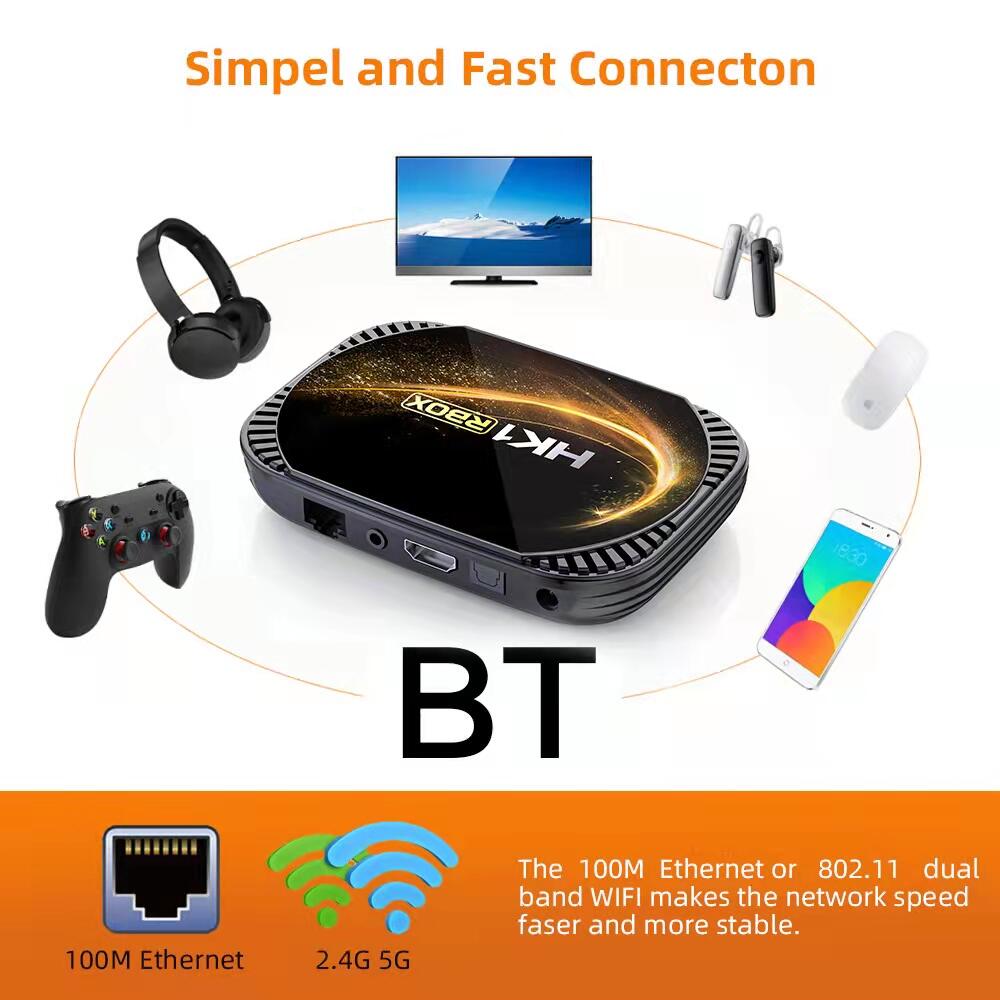 The Future of tv box is Here - HK1 RBOX X4S amlogic S905X4 android tv box