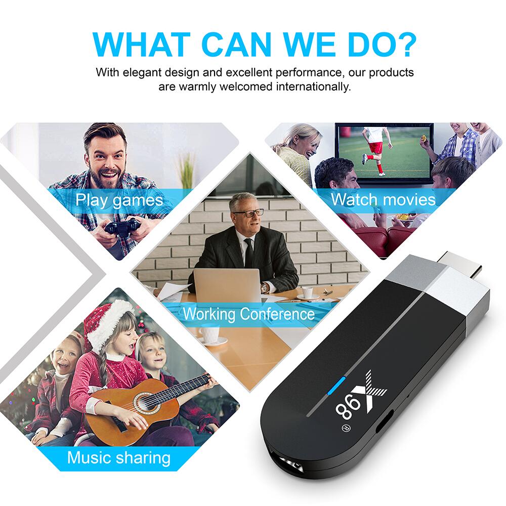 X98-S500 Amlogic S905y4 android tv stick: China-Made Entertainment Marvels