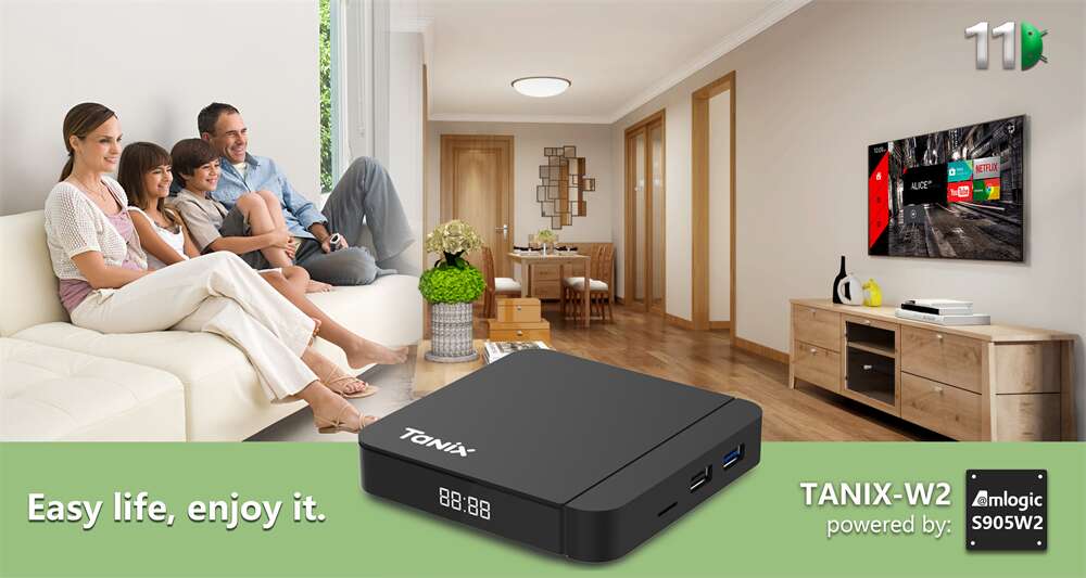 Tanix W2 Amlogic S905W2 streaming player: Where Innovation Meets Entertainment