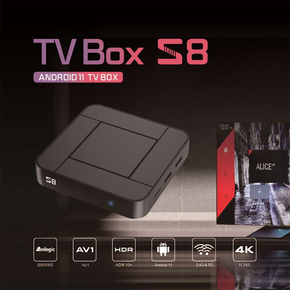 Customized S8 Amlogic S905W2 streaming player:Unlock the Extraordinary for Your Brand