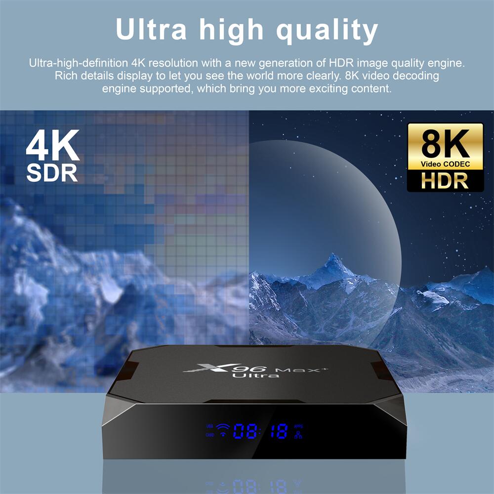 X96max+Ultra amlogic S905X4 ott tv box - The Ultimate Solution for TV box